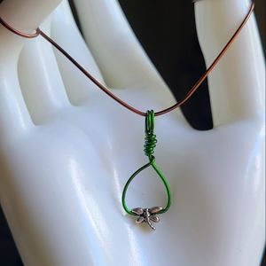 Distressed Metals Pendant